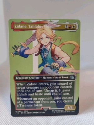 MTG x Final Fantasy | Zidane, Tantalus Thief | Full Art | NM Unc | ENG U 0405