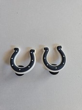 Indianapolis Football Team Crocs Charms Jibbitz Colts NFL Shoes 2-Piece Set 