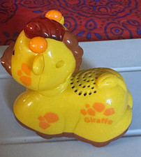 VTech Musical Giraffe Baby Toy Yellow Brown Orange Ages 6 Months