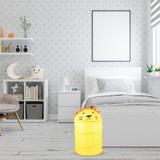 Childrens Laundry Basket Foldable Nursery Hamper Cute Storage Bins