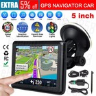 5" 4GB GPS Navigator Car Auto Truck Navigation BTH System Sat Nav Lifetime Map