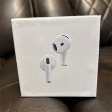 Apple AirPods 4 White Wireless Bluetooth In-Ear Active Noise Cancellation