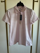 Tommy Hilfiger Women s Pink/White Striped Sho...