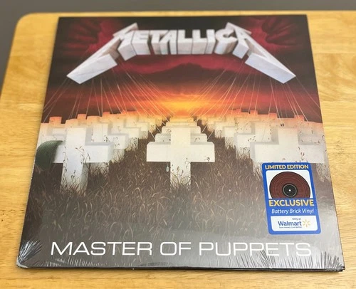 Metallica limited exclusive reissue sealed vinyl lot #1 3 LPs  (see notes)