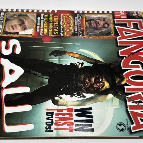 Fangoria #258 Starlog Magazine 2006 Saw III, Black Christmas, Turistas - Picture 4 of 17