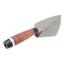 London Wide Brick Trowels, Leather Handle, 146mm Width, 305mm Length, Made in...