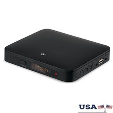 Mini HD DVD Player 1080p Remote USB HDMI Output Built-in Speakers Compact Design