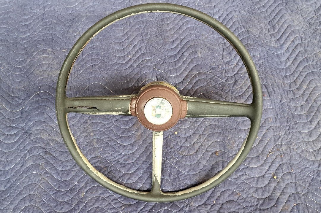 1949-1951 Plymouth Steering Wheel Horn Ring 50 51 Cranbrook
