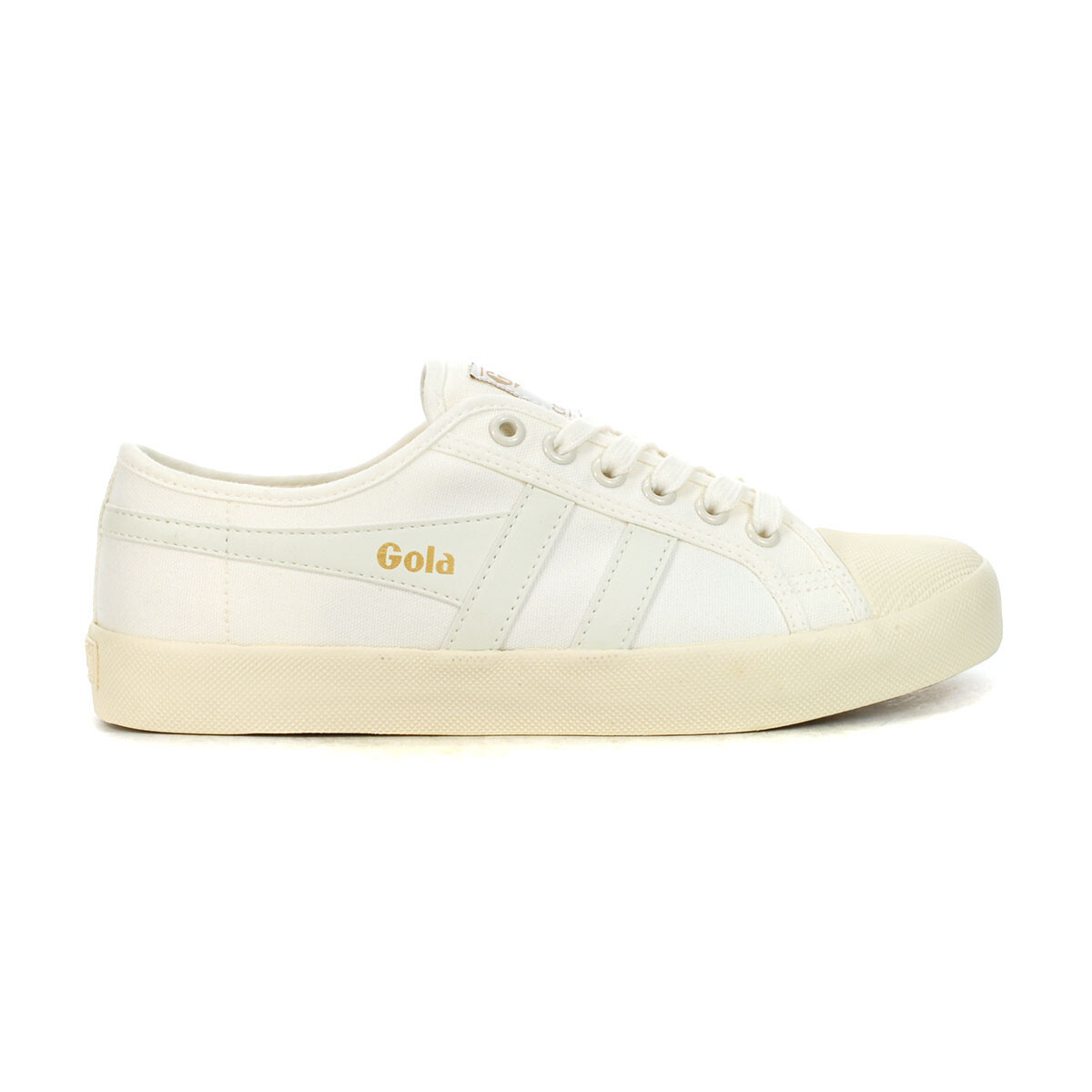 Женские кроссовки Gola Coaster Off White/Gold CLA174AW