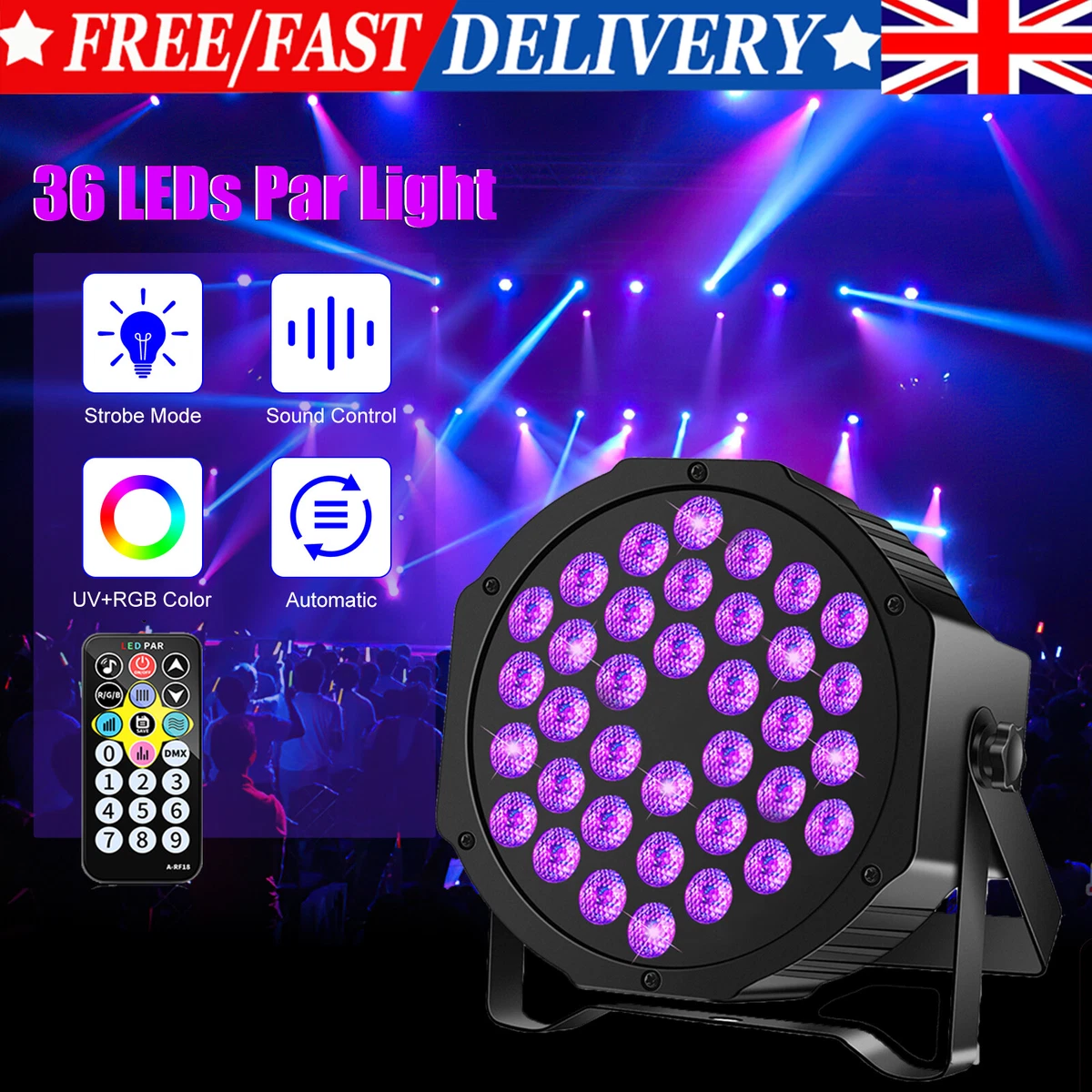 Black light stage lighting outlet
