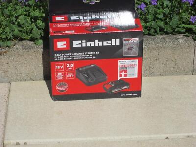 Einhell 18V 2,0Ah PXC Starter Kit Akku und Ladegerät Power X Change