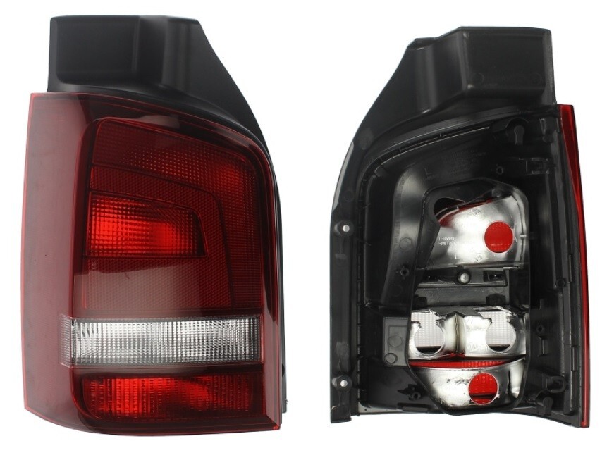 Feu arriere gauche pour VW Transporter T5 2009-2015 phare arrière teinté fumé