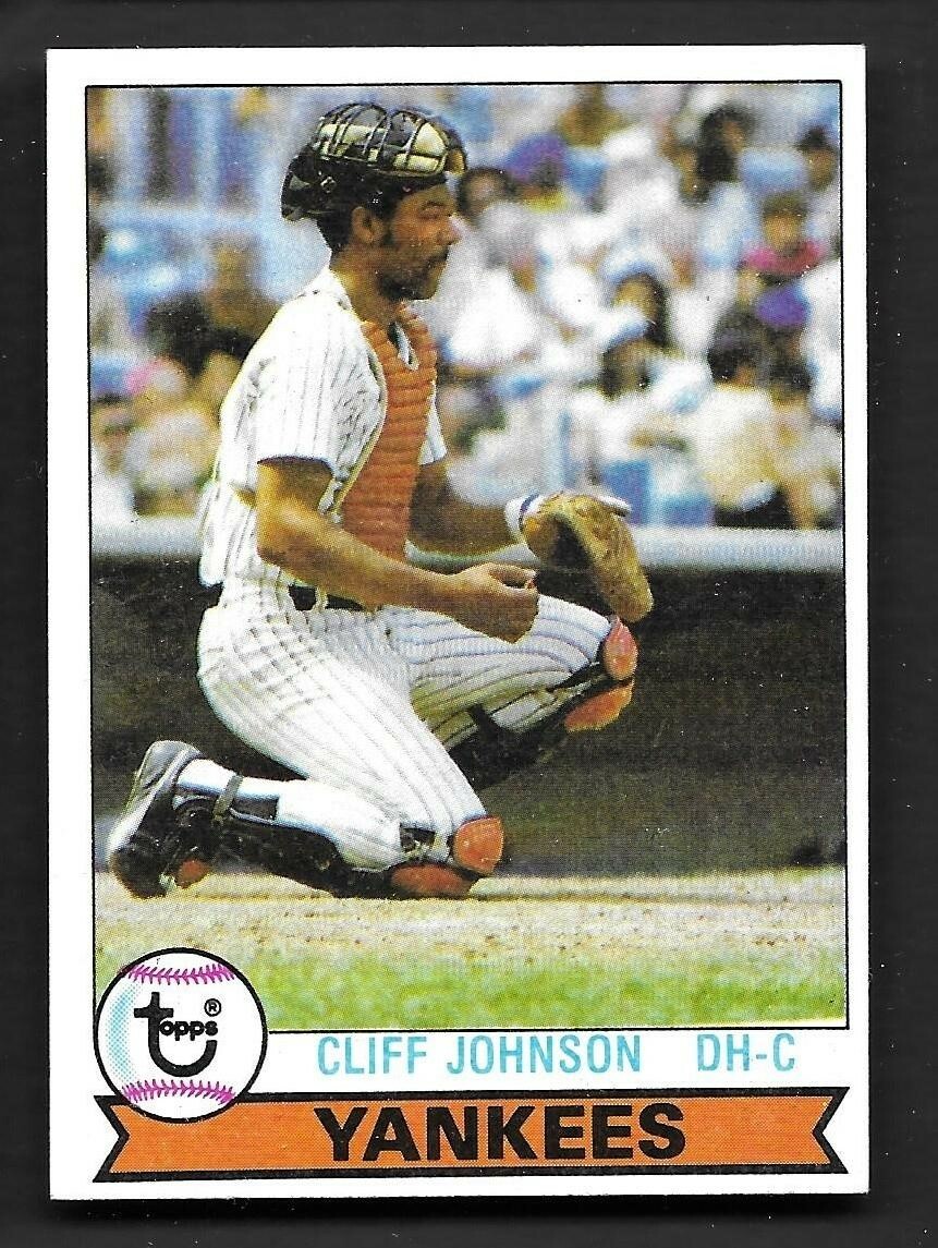 1979 Topps #114 Cliff Johnson New York Yankees | eBay