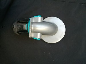 DYSON DC07 SEITENINSPEKTIONSROHR 90 GRAD VENTIL GEBRAUCHTE ERSATZTEILE, SILBER