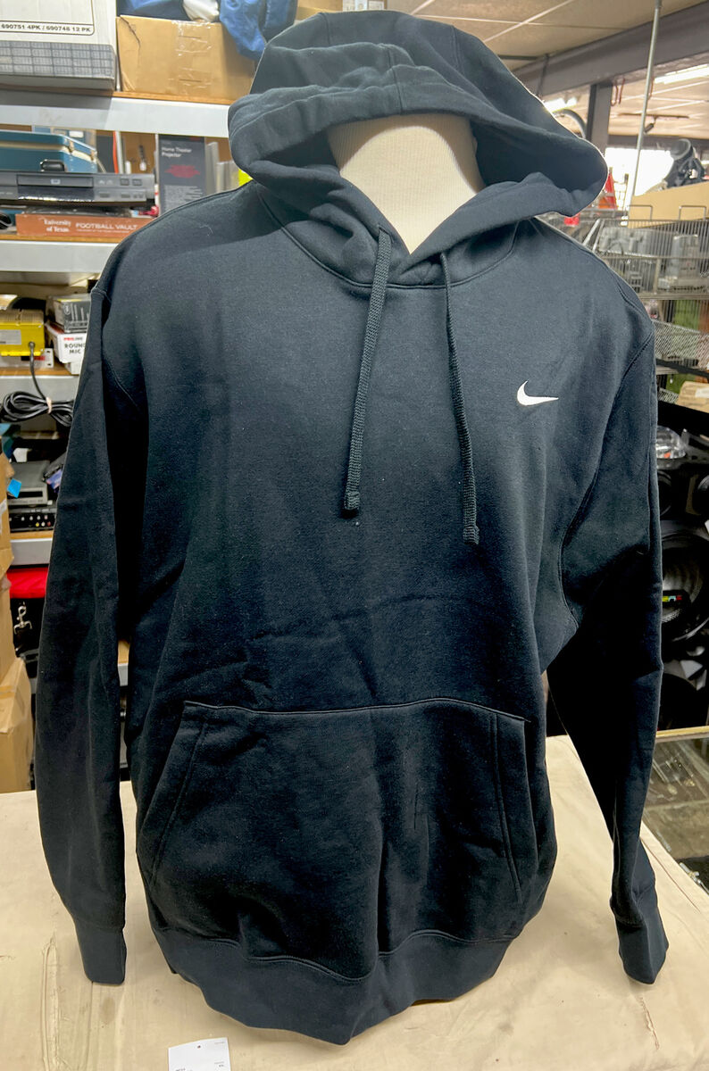 Men's Nike Team Club Pullover Fleece Hoodie Black 2xl for Men's Nike Team Club Pullover Fleece Hoodie Black 2xl for