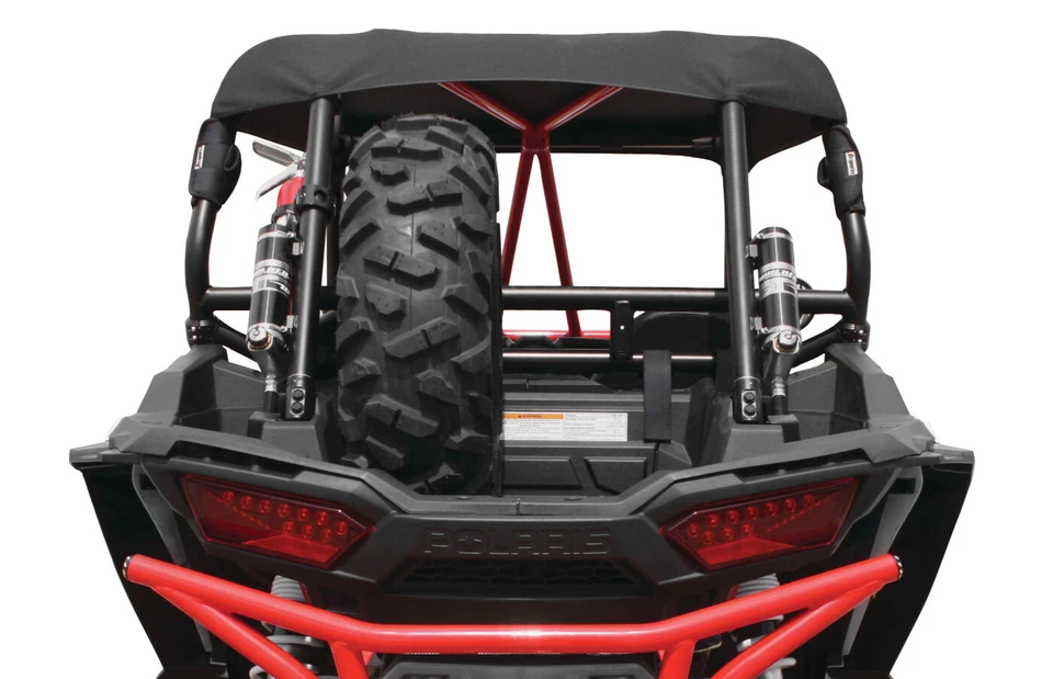 Dragonfire Black RacePace suporte de pneu sobressalente Polaris RZR XP 1000/4 1000 - Imagem 2 de 4