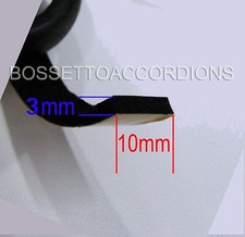 Accordion Bellows Gasket Tape Balgdichtung 2.07 METERS 10x3 mm 81.5"