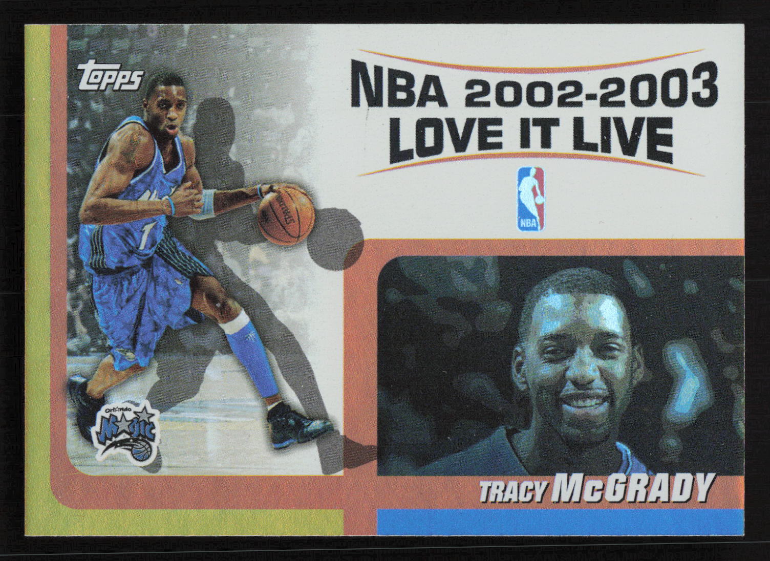 2003-04 Topps #LL-TM Tracy McGrady Love it Live  Card TCCCX
