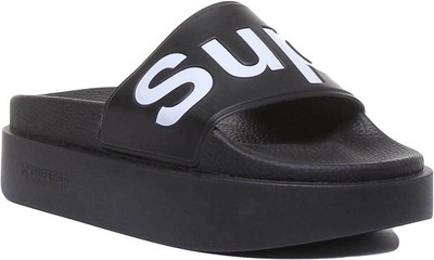 superga platform slides