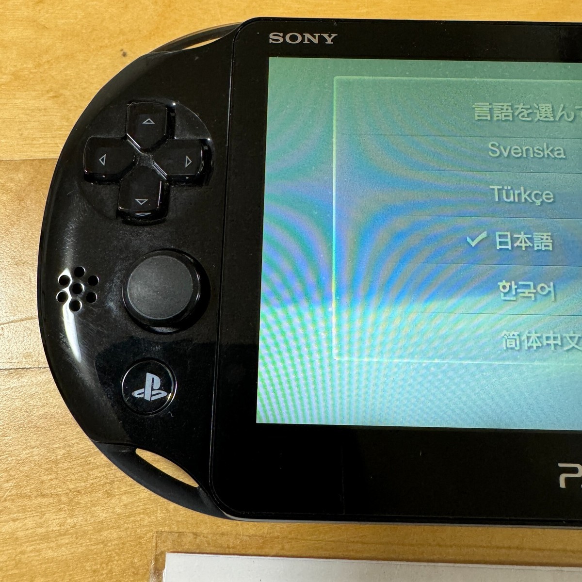 Nintendo Switch SONY PlayStationVITA PCH-2000 ZA11 Sony PS Vita PCH-2000 ZA11 Slim Black Console from Japan