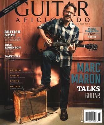 Guitar Aficionado Vol 8 No 4 Marc Maron Talks Guitar Rich Robinson Ebay