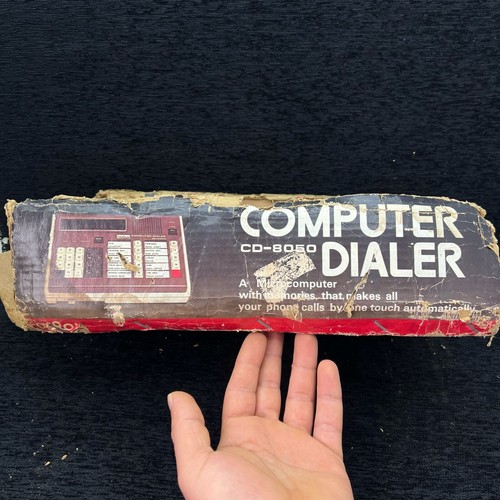 Vintage Computer Dialer Memory Calculator Otron Olympos Electronic No.Cd-8050 - Afbeelding 18 van 21