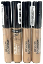 (4) Revlon Colorstay Full Coverage Concealer Sealed 0.21 fl oz 040 - Medium