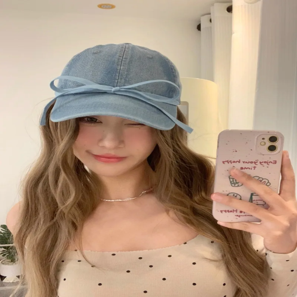 APL Cappelli donna traspiranti boccolo ad arco berretto aderente moda berretti baseball