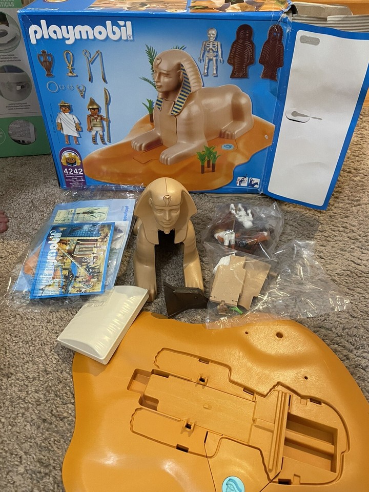 Playmobil 4242 – Le Sphinx Et La Momie, Série 4243-4246, Neuf