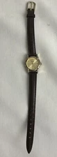 Vintage Quartex Women’s Delta Impex Watch With Leather Band