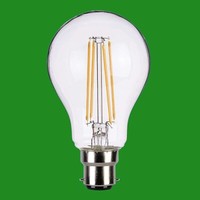 4X 7W (=60W) Klar Led Filament Gls,Bc B22 Bajonett Kappe,2700K,Licht Lampe,Lampe