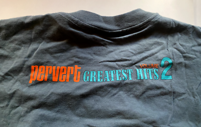 Vintage Pervert Greatest Hits VOl. 2 T-Shirt Hip Hop Skateboarding