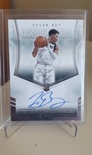 2020-21 Panini Private Signings Tyler Bey RC Auto