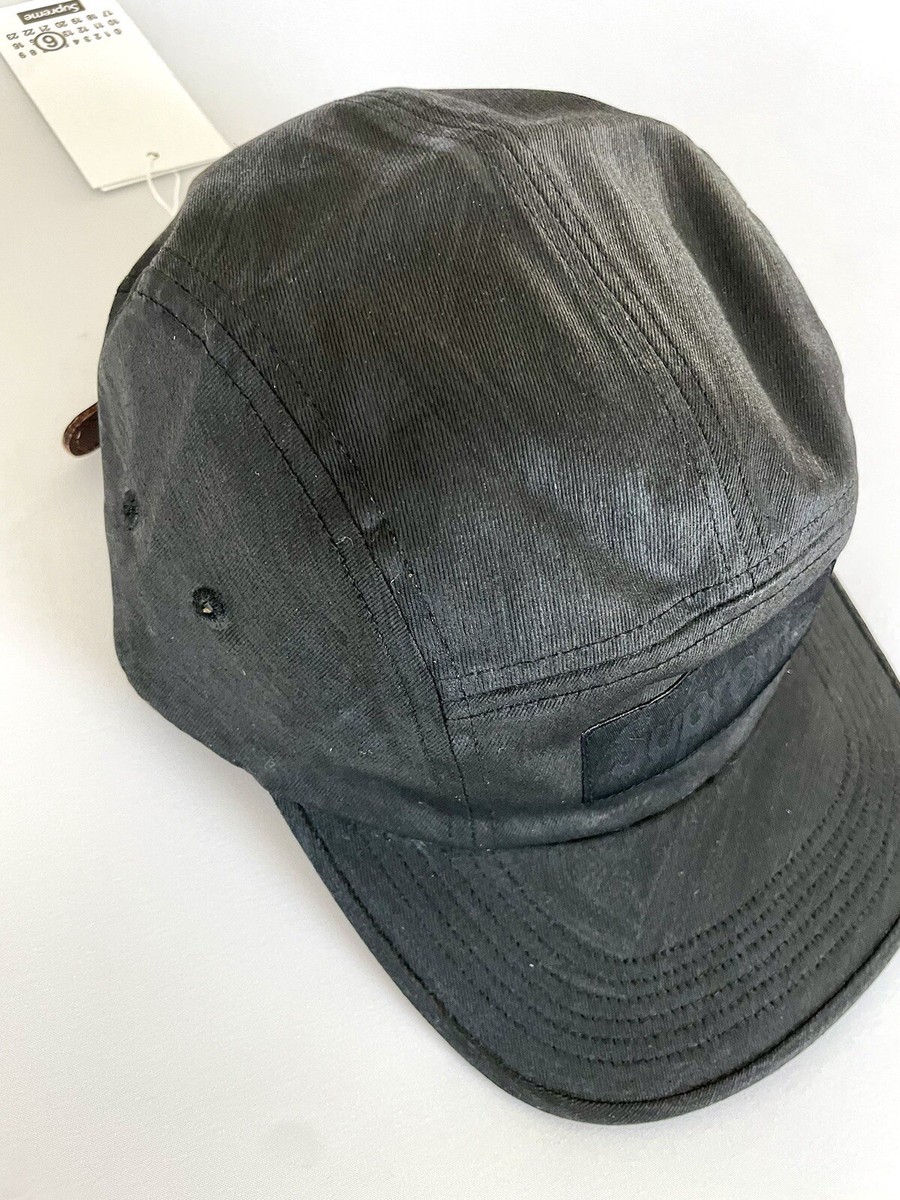 Supreme MM6 Margiela Maison Margiela Painted Camp Cap Black Supreme MM6 Margiela Maison Margiela Painted Camp Cap Black