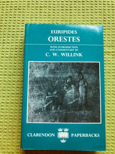 ORESTES Euripides C. W. Willink Oxford Paper 1989 378p Near Fine - Zdjęcie 1 z 3