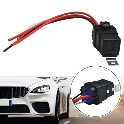 60/80A 12Volt Wasserdichtes Kfz-Relais Mit Pigtail 5-Pin Heavy Duty Neue