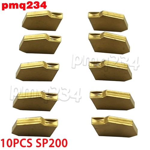 10PCS SP200 CNC Grooving Carbide Inserts Steel for Lathe Grooving Cutting Tools - Picture 9 of 9