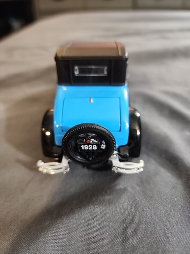 De colección 1928 Azul Chevy Serie AB Roadster Die Cast Coche de Juguete Rumble Seat - Escala 1:32 - Imagen 5 de 9