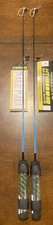 2 Pieces HT Hardwater Ice Fishing Jigging Rod 24” Light