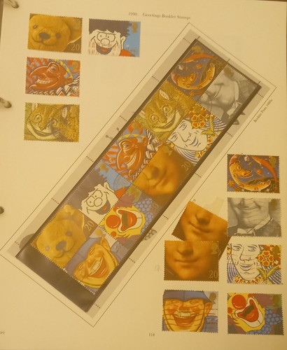 Colección de sellos GB QEII en álbum SG Vol II - buen usado- 1971-90 (casi completo) - Imagen 20 de 24