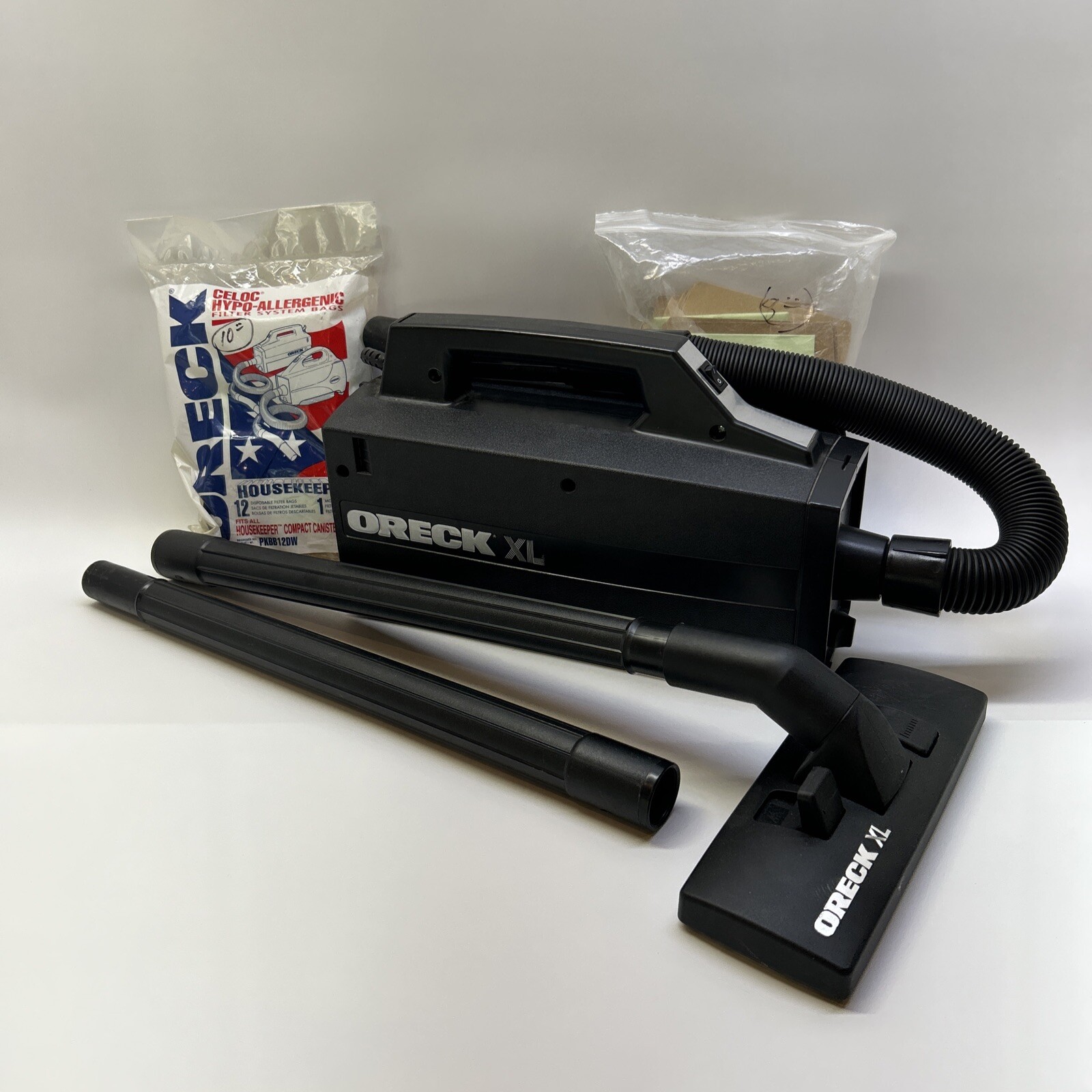 Oreck XL BB870AD Compact Handheld Canister Vacuum Cleaner w/ Filters