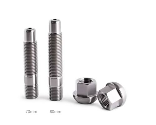 Porsche Titanium Wheel Stud or Nut Kit 911 Boxster Cayman Macan 718 Turbo - Picture 1 of 7