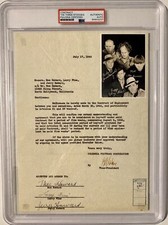 Three Stooges Signed Columbia Pictures Contract – Curly, Moe & Larry - PSA