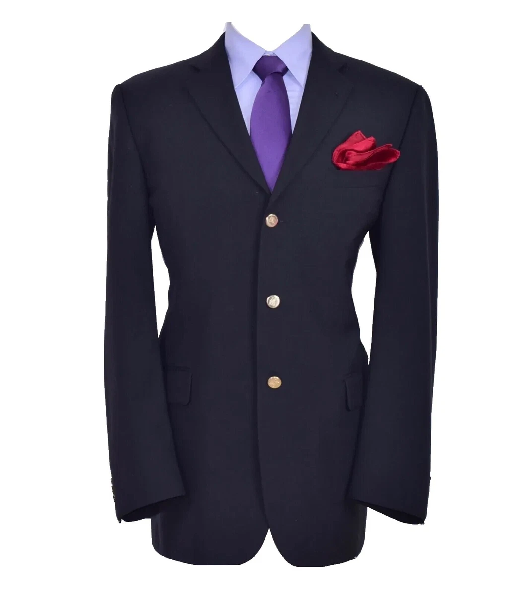 Burberry Blue Double-Breasted Suits & Blazers for Men for sale | eBay