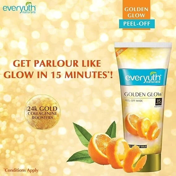 Everyuth Natural Advanced Golden Glow for Instant Glow Skin, 100 g ( Pack of 5 ) - Image 4 of 4