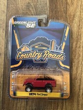 New Factory Sealed GREENLIGHT SE COUNTRY ROADS 1974 FORD BRONCO RED 1/64 ser.13