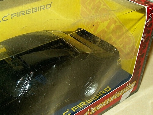 FIREBIRD 1973 TRANS AM PONTIAC MOTORWORKS METALLO PRESSOFUSO NERO 1:24 2003 73200. - Foto 4 di 5