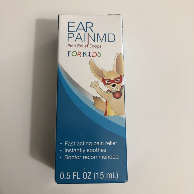 Ear pain MD Pain Relief Drops For Kids Brand New 0.5 Oz Exp 1/2020 | eBay