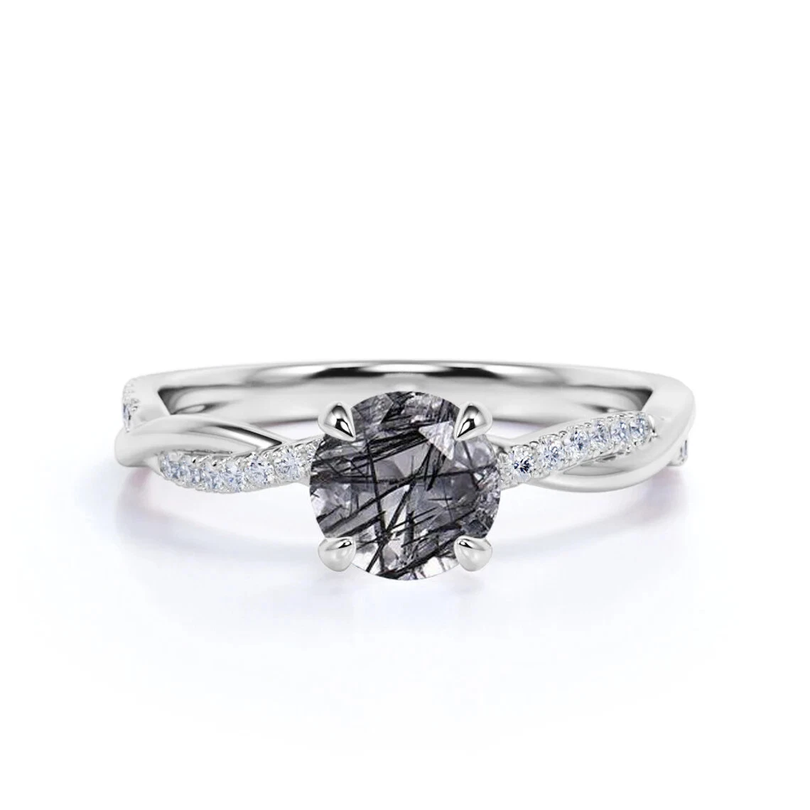 Rutilated diamond cheap