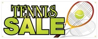 36 Tennis Sale Sticker Racket Ball Net Clothes Sports Retail Store Sign 36 Tennis Sale Sticker Racket Ball Net Clothes Sports Retail Store Sign